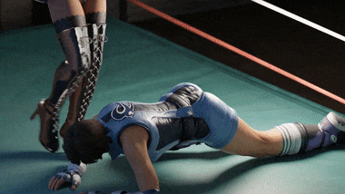 Lisa-Trample_winpose-VS-Asuka