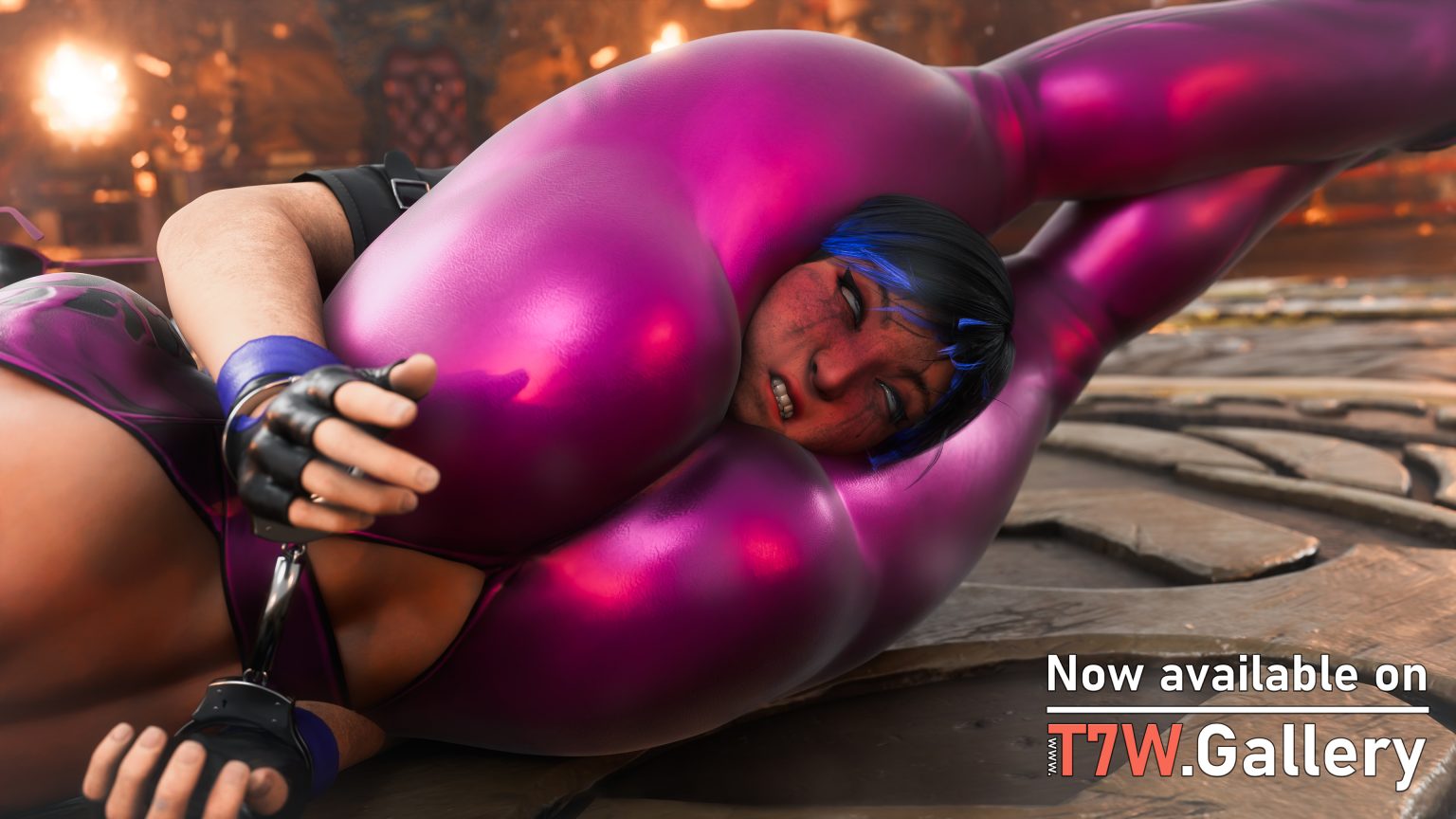 Nina vs Reina - Handcuffed Headscissor - 1